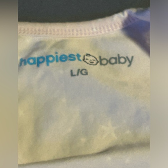 Happiest Baby Sleepea Swaddle, Pink Stars newborn infant small blanket wrap - Picture 3 of 5